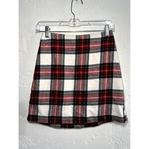 Abercrombie & Fitch plaid mini skirt